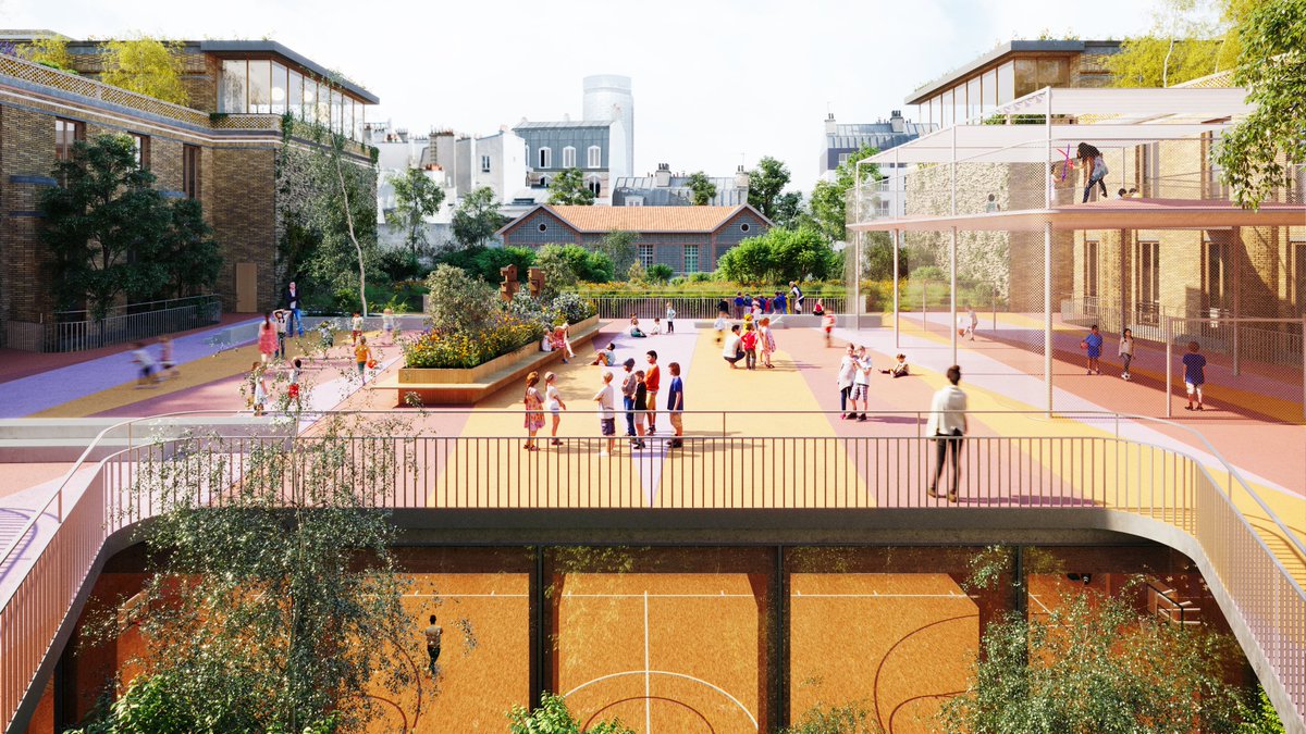 📅RDV ce soir à 18h avec Frédéric Chartier pour comprendre cet équipement innovant ouvert aux habitants du quartier en dehors des temps scolaires 👉bit.ly/3fF2wH4 
#projetsaintvincentdepaul #participationcitoyenne #concertation #equipementpublic