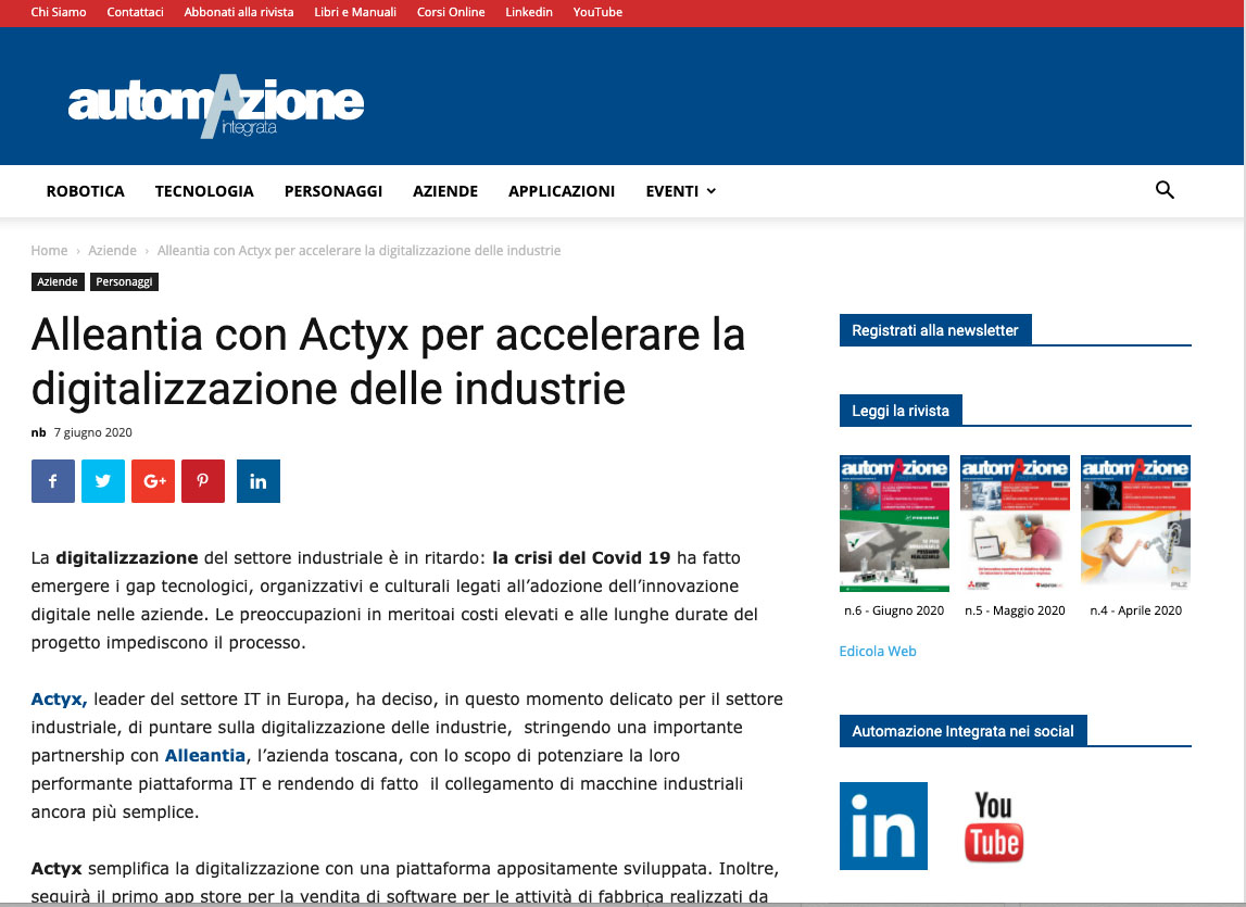 Alleantia tweet media