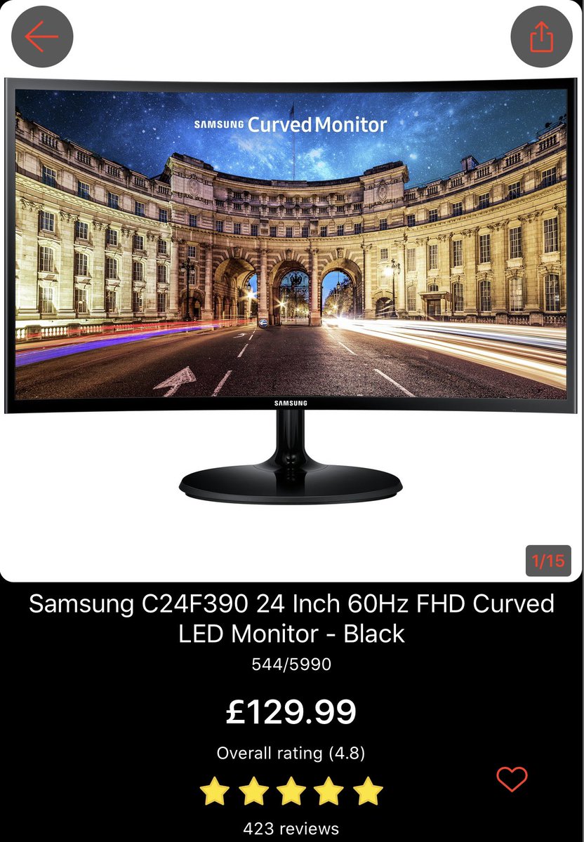 DeveloperJeanpy's tweet image. My 24 inches screen died about 3 weeks ago when I was about to start one of my summer exams. I need to get a new one.

Twitter world please recommend me a good screen.

I’m about to choose the one below. Change my mind.