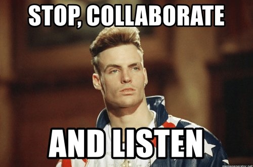 No 2. Collaborate: widely and deeply Which partners do you need to succeed in your crisis response? Bring them into your meetings, give them space in your ops centre, ensure they are working directly with your teams.Not just HMG depts, but other govts, business, NGOs etc.