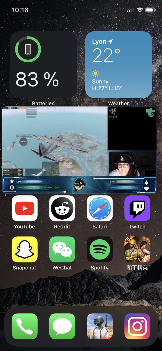 joshparletech's tweet image. Watching @1911Eloves on @Twitch in PIP on the IPhone is impressive!(this feature was on JB devices before.)but can’t play @PUBGMOBILE on a JB device even if they say otherwise.80% of JB ppl gets banned bcos PIP messes with the root UI for PUBG anti cheat system=HACKS.#iOS14Beta1