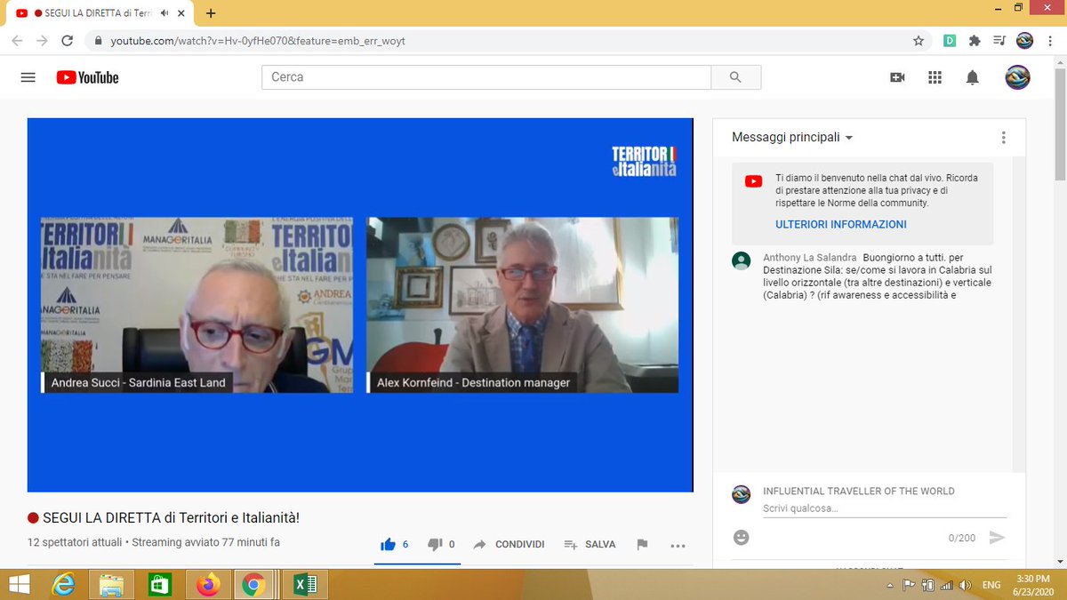 QDR_DRG_TURISMO's tweet photo. @manageritalia @specieturistica #turismo  #italia 
@kornfeind #arezzo #caorle il dialogo con le associazioni non e' mai semplice ma importante.  in diretta via https://t.co/QUMRYsuRgX https://t.co/6xwZpxx9dN