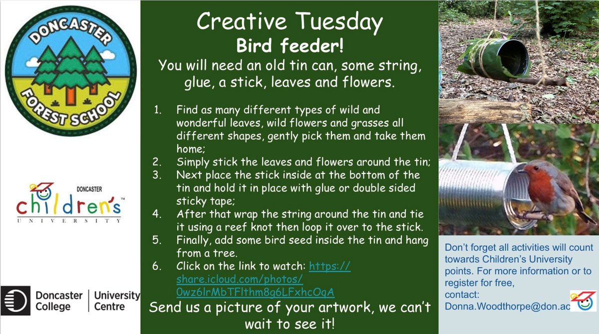 Doncaster Children's University (Doncaster CU) tweet media