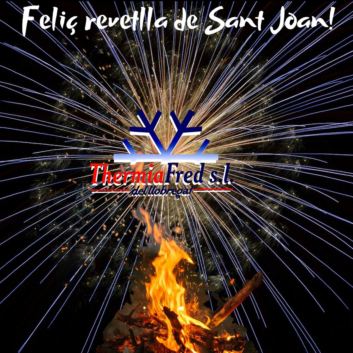 Bon dia i Bona revetlla per tothom.
Gaudeix un Sant Joan amb grups reduits, amb la família i els amics.
⠀
#revetlla #verbena #santjoan #catalunya #barcelona #santjoandespi #thermiafred