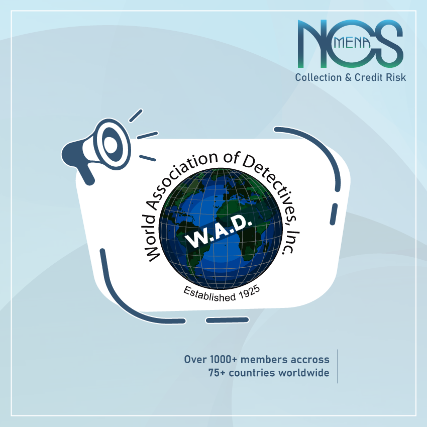 NCSMENA's tweet photo. NCS MENA is proud to announce the renewal of its strategic membership with the World Association of Detectives (WAD), based in the USA since 1925.
#NCSMENA #DebtCollection #CreditRisk #WorldAssociationOfDetectives #Bahrain #GCC #TeamBahrain #BeyondGlobal https://t.co/MSIIAwSuOV