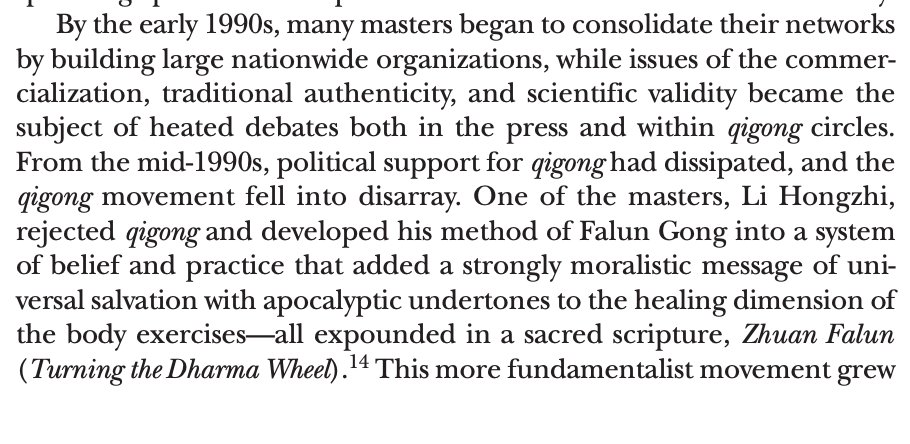 David Palmer's "Embodying Utopia: Charisma in the post-Mao Qigong Craze" picks up the story: masters bucked against official efforts to shut them down, and leveraged their large followings to stage gatherings. Most of the masters got rolled up, even before the 610 Office.