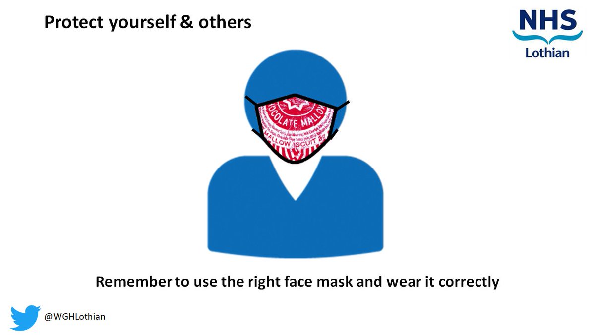 WGH Connect (@wghlothian) on Twitter photo Keeping with the mask theme this week. Get creative with your Scottish masks and stay safe.....Tunnocks anyone? <a href="/NHS_Lothian/">NHS Lothian</a> @tunnocksuk <a href="/GeraldineMars11/">Geraldine Marsh</a> <a href="/WGHLothianQI/">NHS Lothian WGH Quality Improvement</a> <a href="/carol_calder1/">Carol Calder</a> @lindsaylou73 Keeping with the mask theme this week. Get creative with your Scottish masks and stay safe.....Tunnocks anyone? <a href="/NHS_Lothian/">NHS Lothian</a> @tunnocksuk <a href="/GeraldineMars11/">Geraldine Marsh</a> <a href="/WGHLothianQI/">NHS Lothian WGH Quality Improvement</a> <a href="/carol_calder1/">Carol Calder</a> @lindsaylou73