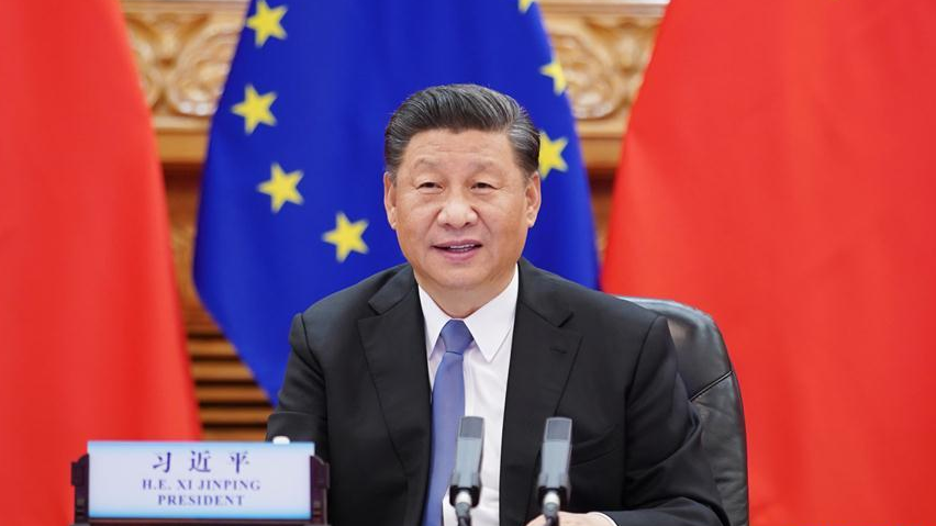 CGTNOfficial's tweet photo. Opinion: Balance and cooperation must remain the premise of #China-#EU relations 
#CGTNFirstVoice https://t.co/vPZXdMKmT6 https://t.co/ViisnTnaLl