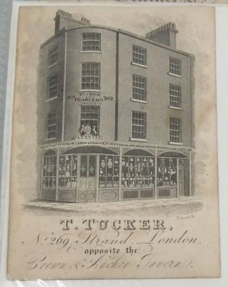 LULGalleries's tweet photo. Rosie, our Collections Officer for the Bedford Collection, came across this intricate trade card for #CharlesDickens' "lamp man", Thomas Tucker. He is mentioned in 'The Pilgrim Edition of the Letters of Charles Dickens'.

Find out more: https://t.co/3JyBX9YIfR https://t.co/d3sopysAAy