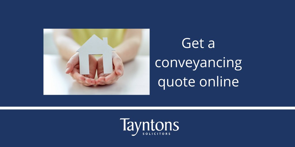 tayntonssols's tweet image. Were you planning on buying a new house just as lockdown started or decided you want to move now?

Did you know we can provide our conveyancing quotes online, as this will help you be prepared and GET MOVING as quickly as possible?

bit.ly/2zvD8nv
#conveyancing #newhome