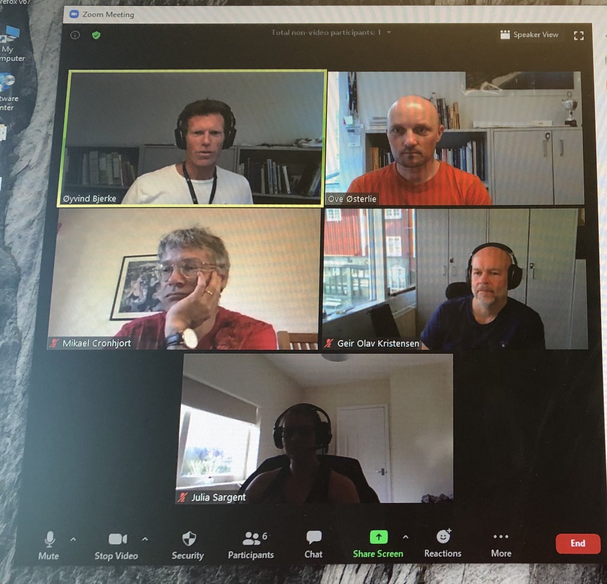 Meeting in the DiTePES research group. Good seeing you guys and we are looking forward to many interesting project in the future. ntnu.edu/ilu/ditepes