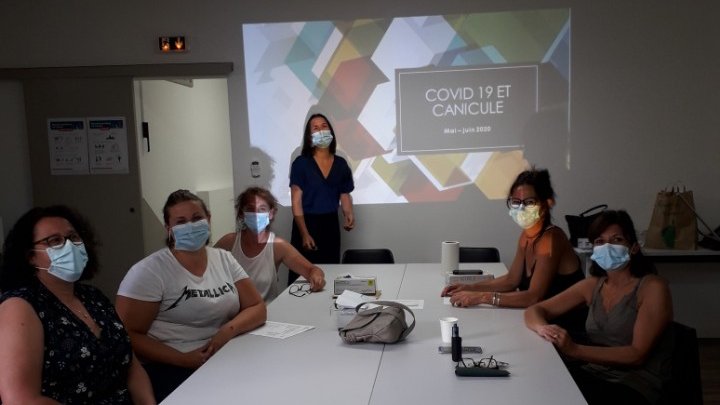 📌Prévention et information pour nos salariés sur l’utilisation des équipements professionnels en cas de prise en charge de patients Covid en sortie d'hospitalisation ! 💪