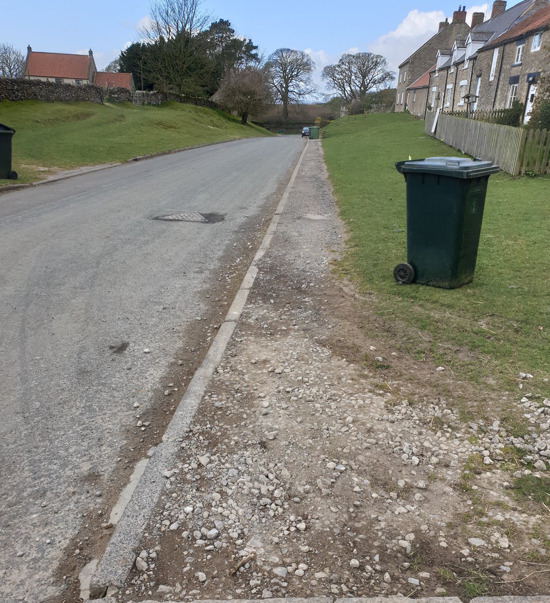 Ringway_NY's tweet photo. Our #HighwaysHeroes recently completed a footway resurfacing scheme in #Spaunton Village. We are proud to keep #NorthYorkshire’s highway network safe for our communities #keyworkers  @northyorkscc https://t.co/toCC5Jg4yR