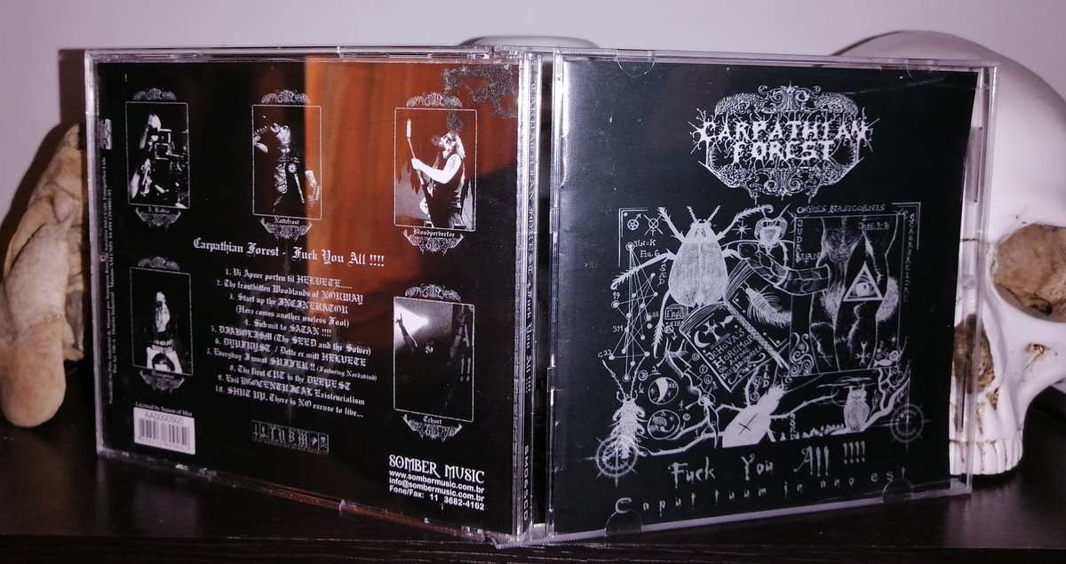 cvidal_EstuansI's tweet photo. Junio 23 de 2006 #CarpathianForest 🇧🇻 Lanza su álbum "Fuck You All!!!! - Caput Tuum in Ano Est" Grabado en #ANPstudio, #Dubstudio y #Vranglydstudio (Nor) en 2005. Mezclado en at #Deadlinestudio Enero 2006.
#UnDiaComoHoyEnElMetal
#NorwegianBlackMetal
#CF https://t.co/Xqi2x8kBOA