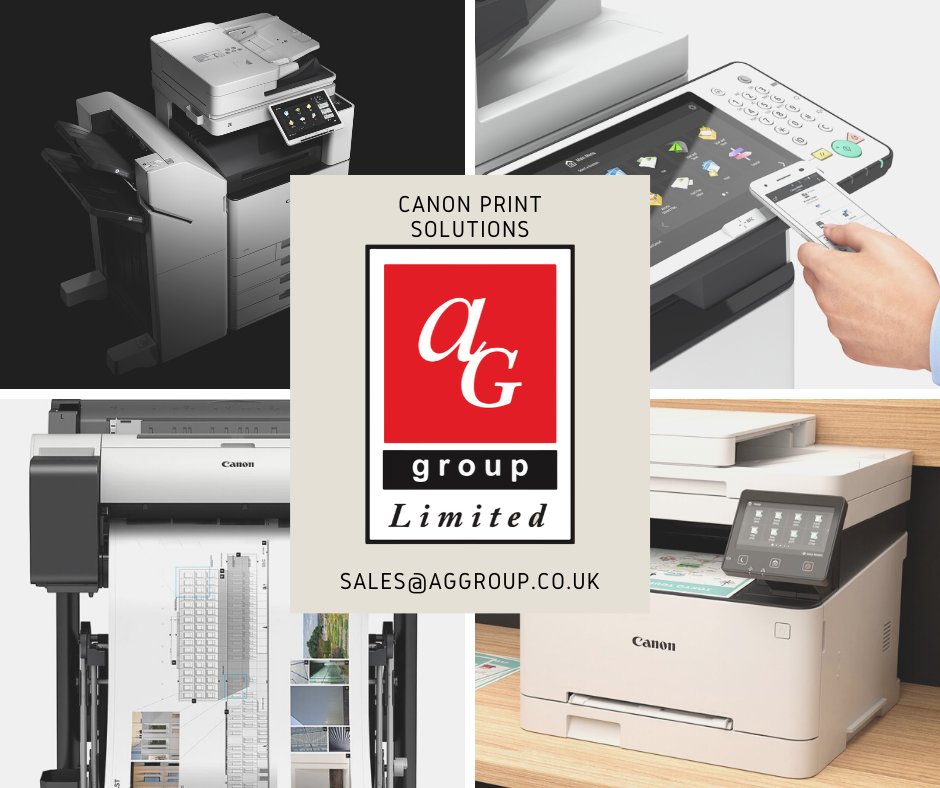 AGCopiers's tweet photo. AG Group Ltd, providing a full range of Canon devices to local businesses for over 37 years...  Is it time to talk to us about your renewal? https://t.co/8uM4XGZYYx
sales@aggroup.co.uk #aggroup #canonpartners #localsupport #printsolutions https://t.co/jNdRVDiZG1