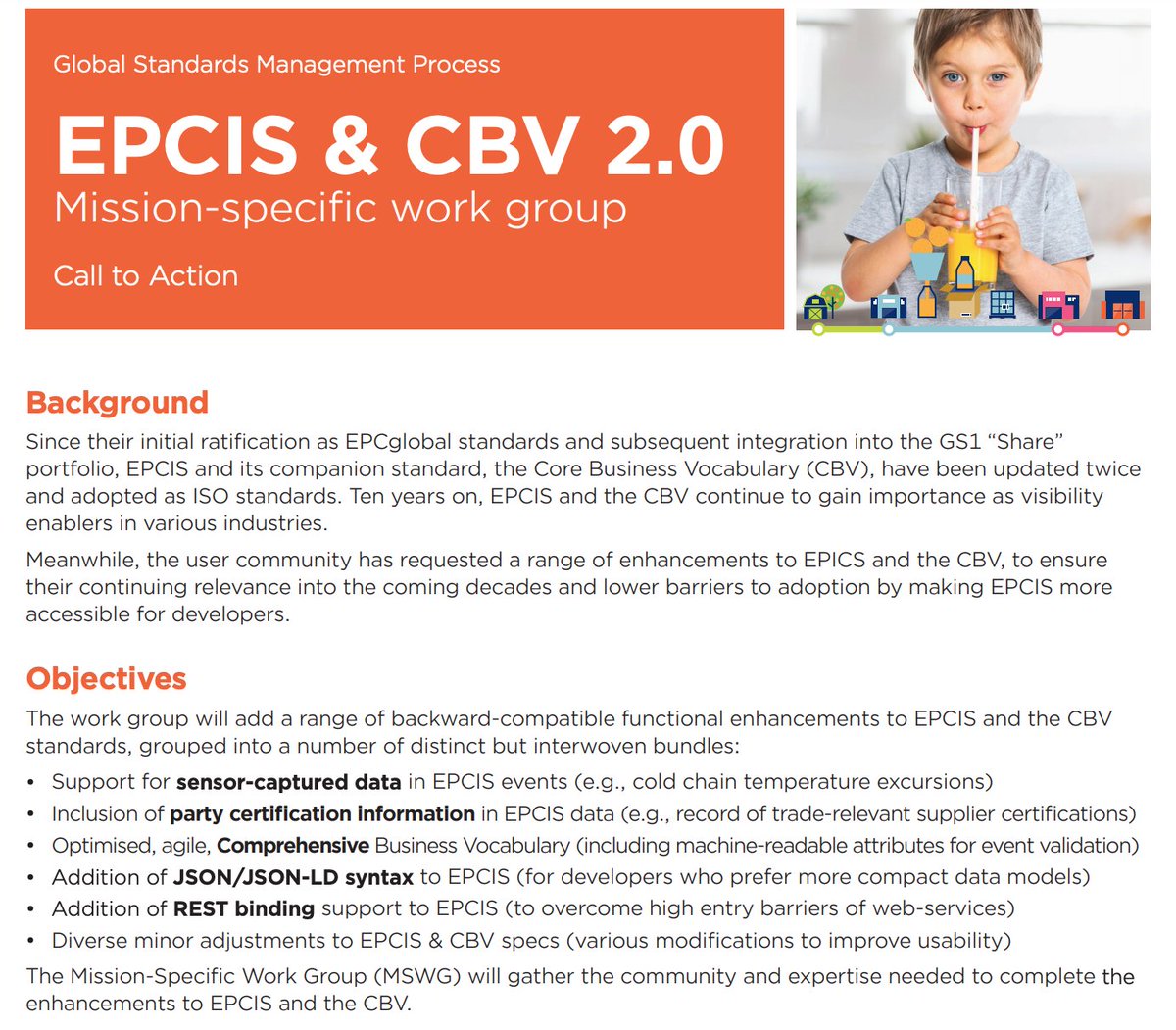 Excited to join the #EPCIS WG at #GS1StandardsEvent2020 to continue the work on the nextgen EPCIS: it's all about bringing it to the Web &amp; the IoT: #JSON, #REST &amp; support for #sensor data and new core vocabulary terms to support even more use cases. GS1 #standards #supplychain