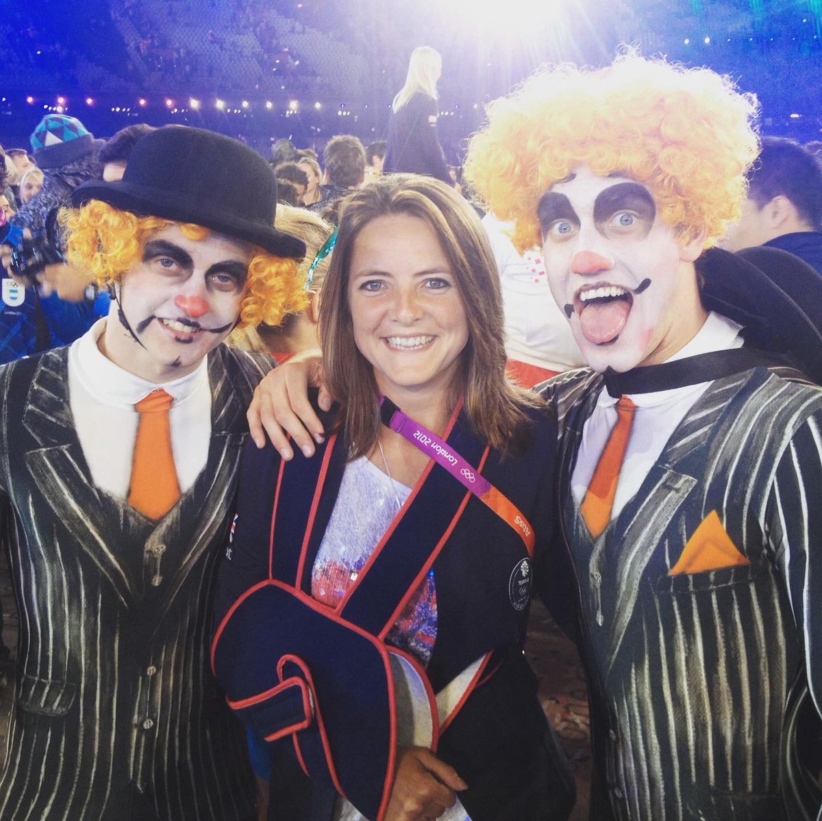 Happy Olympic Day. Such an honour to have competed at three Olympic Games for <a href="/TeamGB/">Team GB</a> Competing is obviously the best but the parade post 2012 plus the ceremonies will always be highlights. Happy memories 😊 <a href="/JonniePeacock/">Jonnie Peacock</a> <a href="/RobbieGrabarz/">Robbie Grabarz</a>