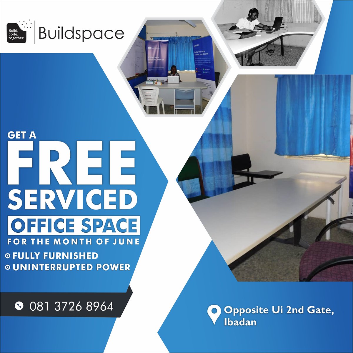 Buildspaceng's tweet photo. We've got something special for undergraduates...

Coming up soon😎

#buildspace #workspace #ibadanbusinesses https://t.co/9GwSWXhlR4