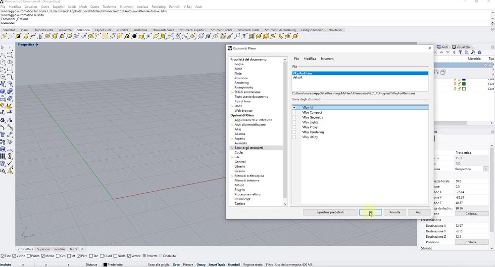 treddicom's tweet photo. Come gestire l’interfaccia di V-ray all’interno di Rhino 6 https://t.co/odayMsEn49 #gopillar #rhino #3d #vray https://t.co/8YIIu21asy