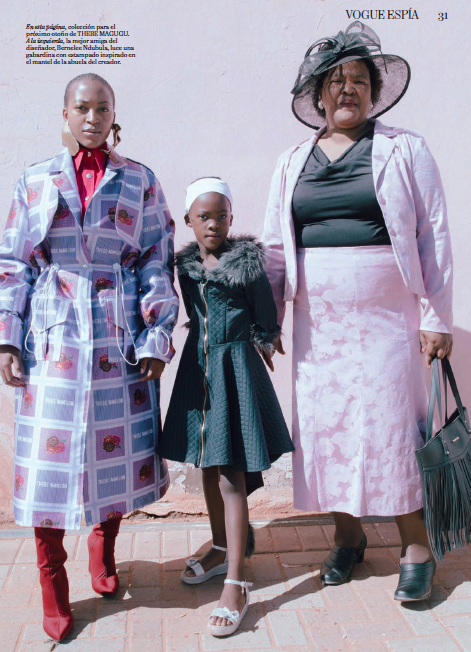 _ThebeMagugu_'s tweet photo. Thank you Vogue Spain (@VogueSpain) for this wonderful profile on our work.
July Issue, Out Now.
x🇿🇦

Text: Sara Fernadez https://t.co/qOYB3lAI0f