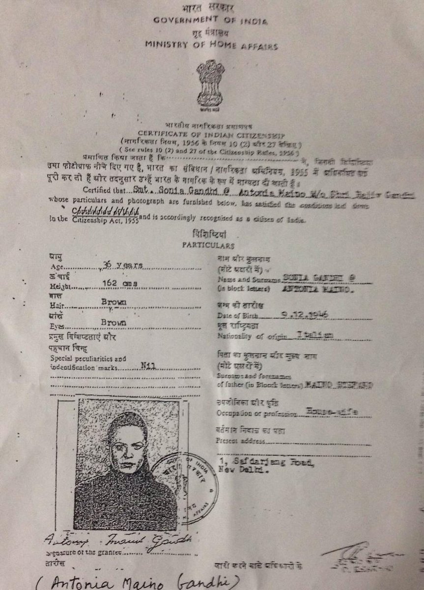 ANKITKU58953587's tweet photo. Antonia Maino bitch #SoniaGandhi https://t.co/rFR3XeH9b4
