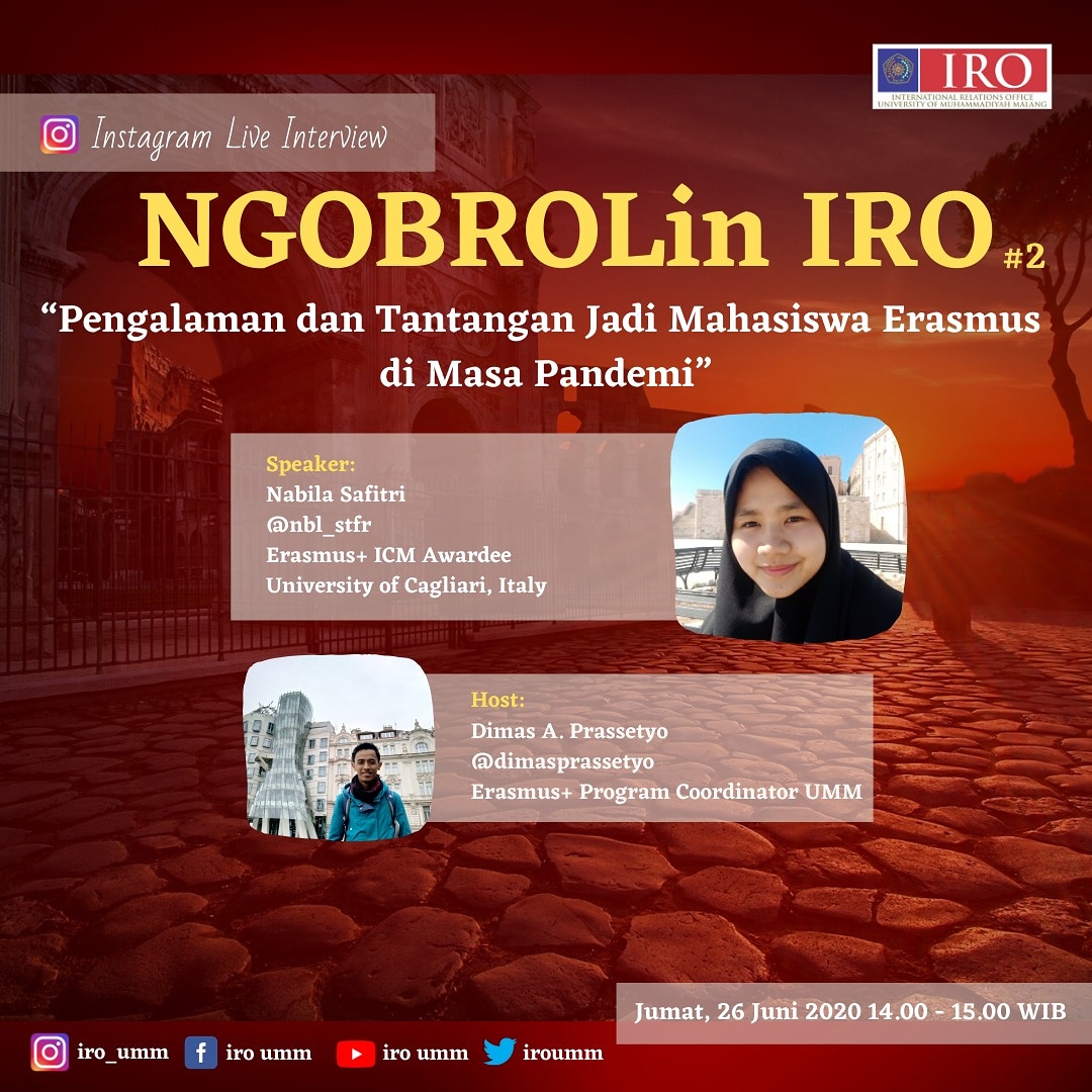 NGOBROLin IRO Session 2. See you very soon!
