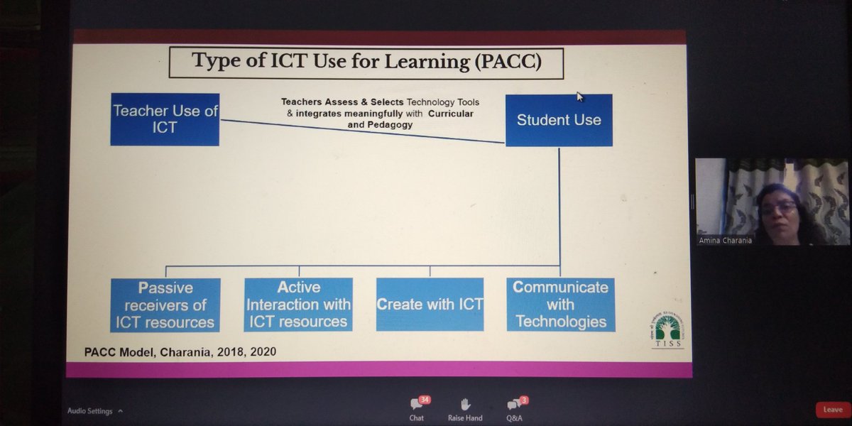 sodhisumedha's tweet photo. Exploring distance technologies for blending &online teaching MOOC by @CENTA_Team on -Constructive teaching -learning with technology by Tata Institute of Social Sciences Thanks to the faculty Ms. Amina @TISSpeak for synchronous session with all participants @ashokkp @y_sanjay https://t.co/lL9ogqd2ti