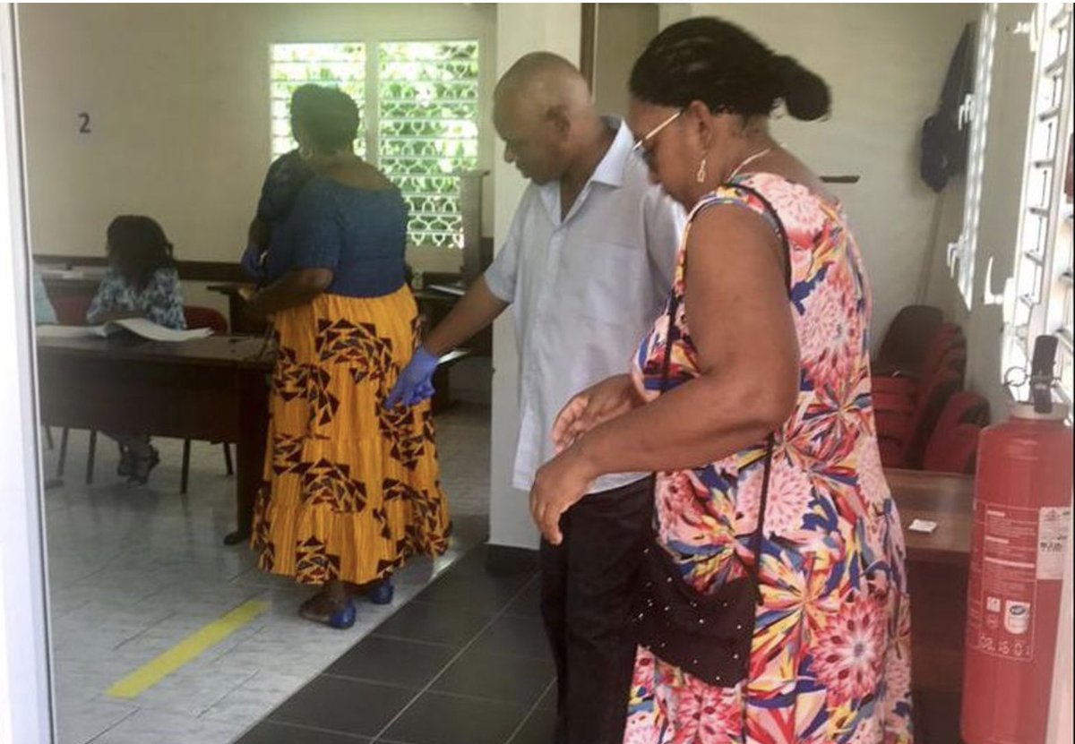 Martiniquela1e's tweet image. #élections : Des #mesures #exceptionnelles pour le #second #tour des #municipales en #Martinique (aussi)la1ere.francetvinfo.fr/martinique/mes…