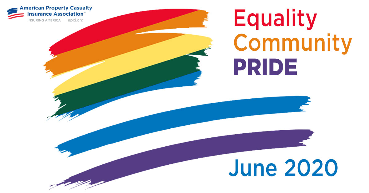 TeamAPCIA's tweet photo. It's DAY TWO of the #InsuranceKeepingUsConnected Campaign. Post a photo or video showing how your company is celebrating Pride Month! Use hashtags- #insuranceconnections #insurancenews #insurancejobs #insurancemakesadifference #insurancegivesback https://t.co/ltyfMVpINu