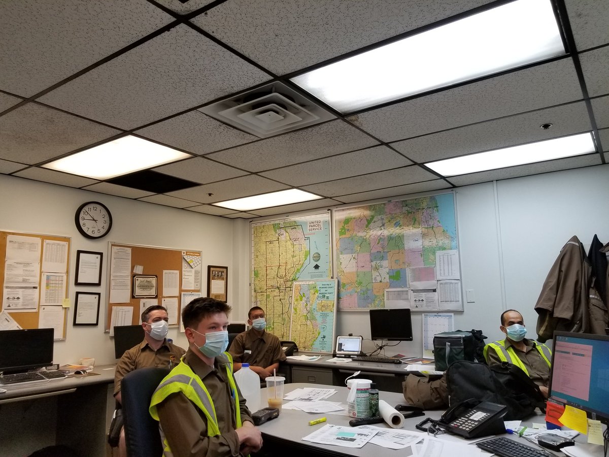 <a href="/Stephanie_Dex/">Stephanie Dexter</a> <a href="/TimPope007/">tim pope</a> <a href="/hilly91869/">Craig Hill</a> @madghost0351 Thank you UPS for keeping our under 2 year drivers focused and full of quality information through safety calls. #OakCreekStrong