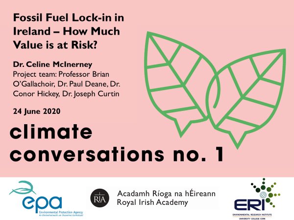 I look forward to presenting findings of <a href="/EPAIreland/">EPA Ireland</a>  sponsored research project to the <a href="/RIAdawson/">Royal Irish Academy</a> tomorrow on ‘Fossil Fuel lock in and Value at Risk’ <a href="/eriucc/">Sustainability Institute</a> <a href="/JenniferMcElwa3/">Jennifer McElwain</a> @Dept_CCAE @SusNatIrl <a href="/BOGallachoir/">Brian O Gallachoir</a> <a href="/fmcgatepa/">Frank McGovern</a>