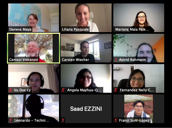 WC_REFSQ's tweet photo. And here are the nice faces of the Doctoral Symposium at @WC_REFSQ #AcademicChatter Lots of feedback from @liliana118 Vincenzo Gervasi Maya Daneva and @Nellycf7 https://t.co/e94rohUoCJ