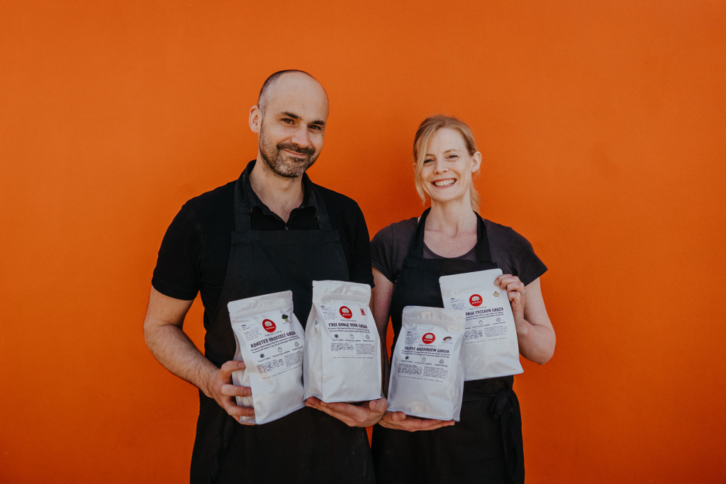 Do you like free delivery, free sauce, &amp; the chance to win a bag of frozen gyoza? Silly question.
✉️ When you sign up to our mailing list, you’ll get all this brilliant stuff, as well as exclusive updates &amp; extra tasty tips for cooking your gyoza at home.
soo.nr/8uRt