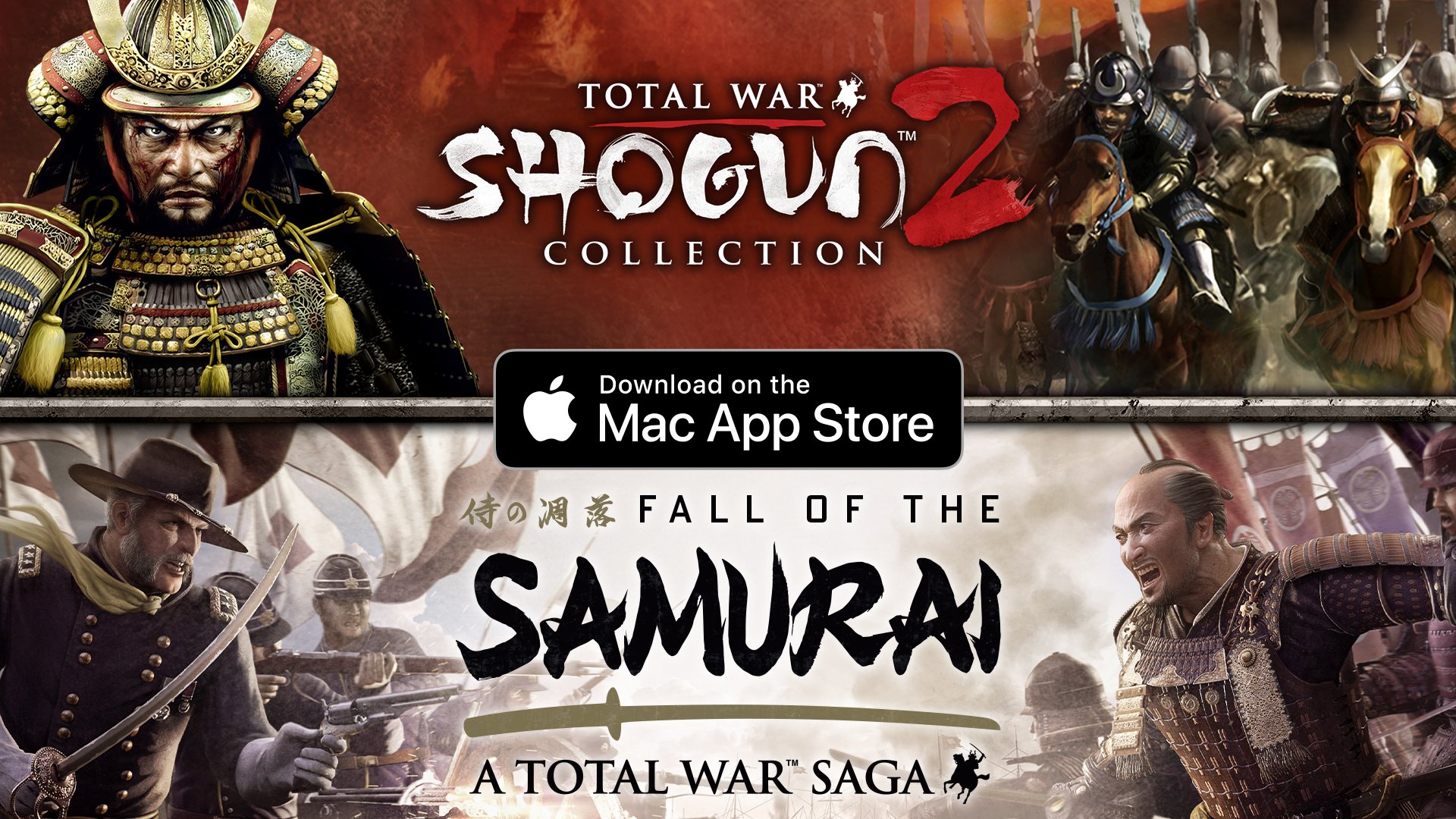 Feral Interactive Total War Shogun 2 And A Total War Saga Fall Of The Samurai Have Banded Together In The Samurai Soldiers Bundle On The Mac App Store T Co Bobchvggrh