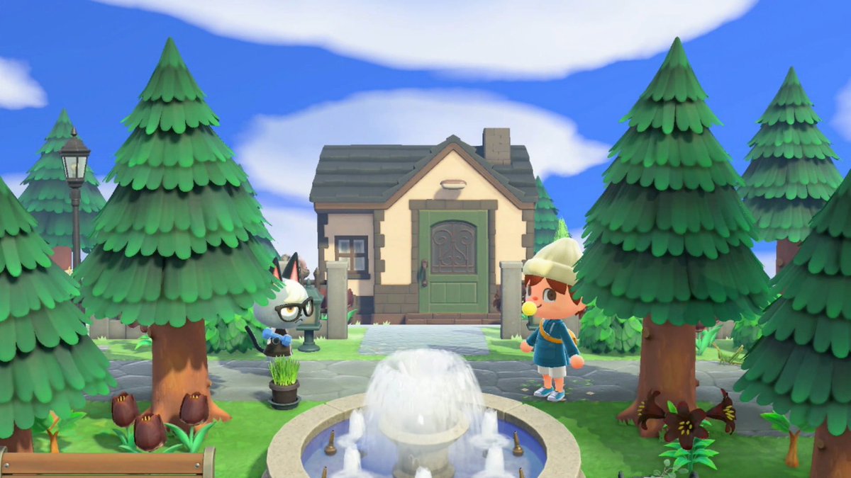 かーくん Dqb2 あつ森プレイ中 V Twitter ジャックの家の周り整備してみた あつまれどうぶつの森