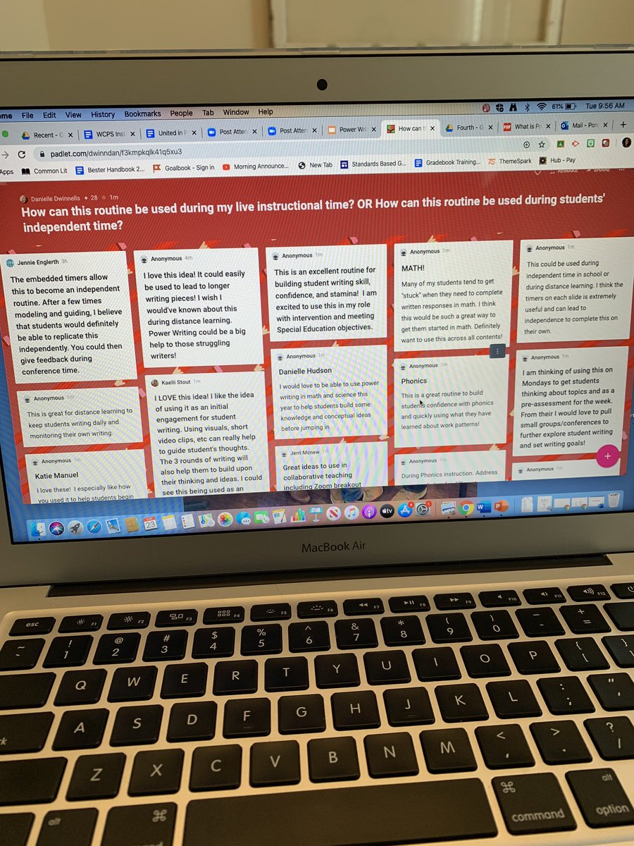 What a 💥powerful💥 session this morning!!  WCPS Ts has some 💡great ideas💡 on how to implement power writing in their classrooms, across content areas!  <a href="/wcpsmd/">WCPS Maryland</a> @dwinndan <a href="/MsStanton1/">Tyler Stanton</a> <a href="/lizmormanlt/">Liz Morman</a> <a href="/CourtneyLeard/">Courtney Leard</a> <a href="/ridgelor/">Lori A. Ridgely, EdD</a>
