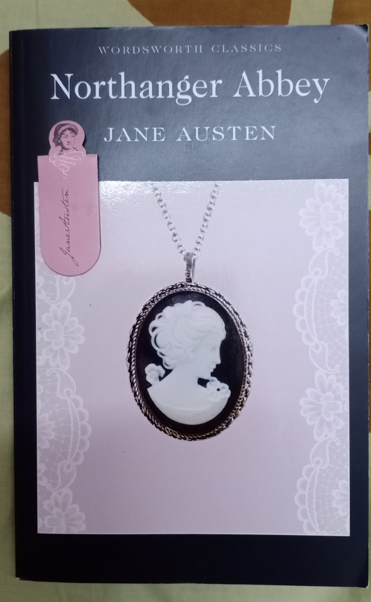 Book 7 of 2020: Northanger Abbey by Jane Austen, written way back in 1816. A typical Austen with her perfect, between-the-lines observations on class and gender in Victorian England. Of course, the love story is perfect too.Also, don't miss my bookmark 