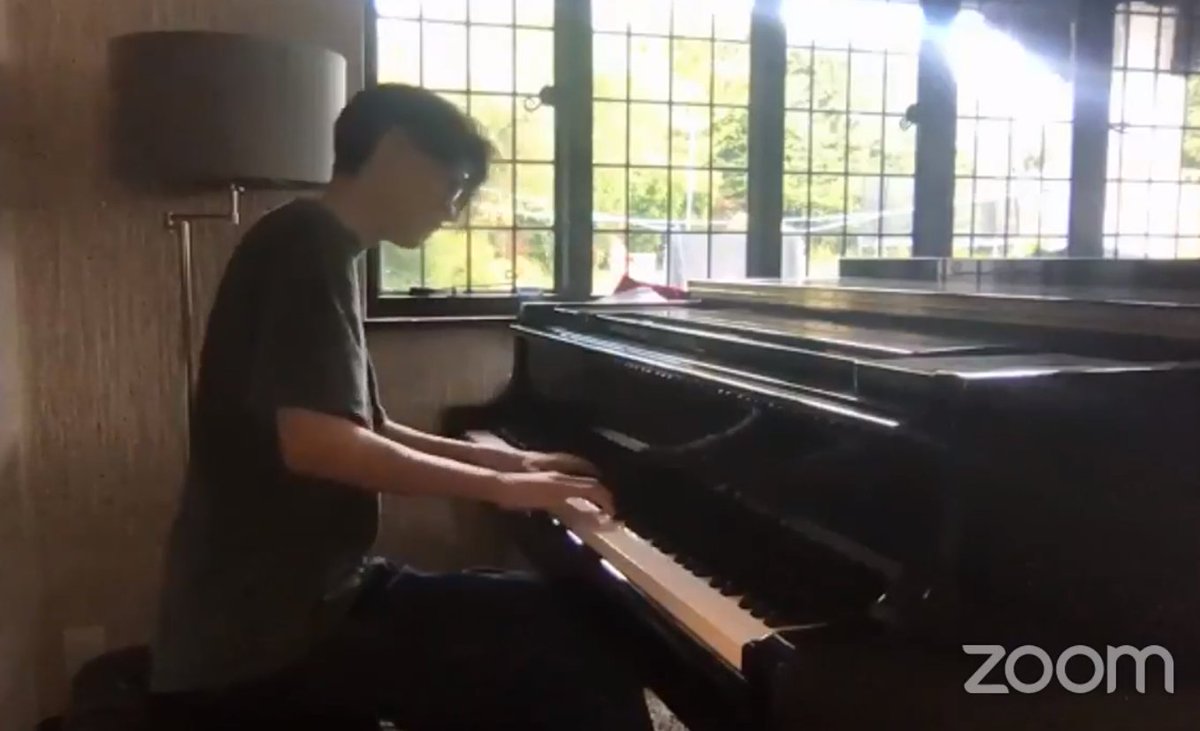 TrinityCroydon's tweet photo. Sixth Form student Will Hardy performs a piece he wrote for a world free of racism, during a recent live session curated by National Youth Theatre members https://t.co/Ds4zXjusOV
#TrinityinTouch #TrinityMusic @NYTofGB https://t.co/5KyCy9iDt3