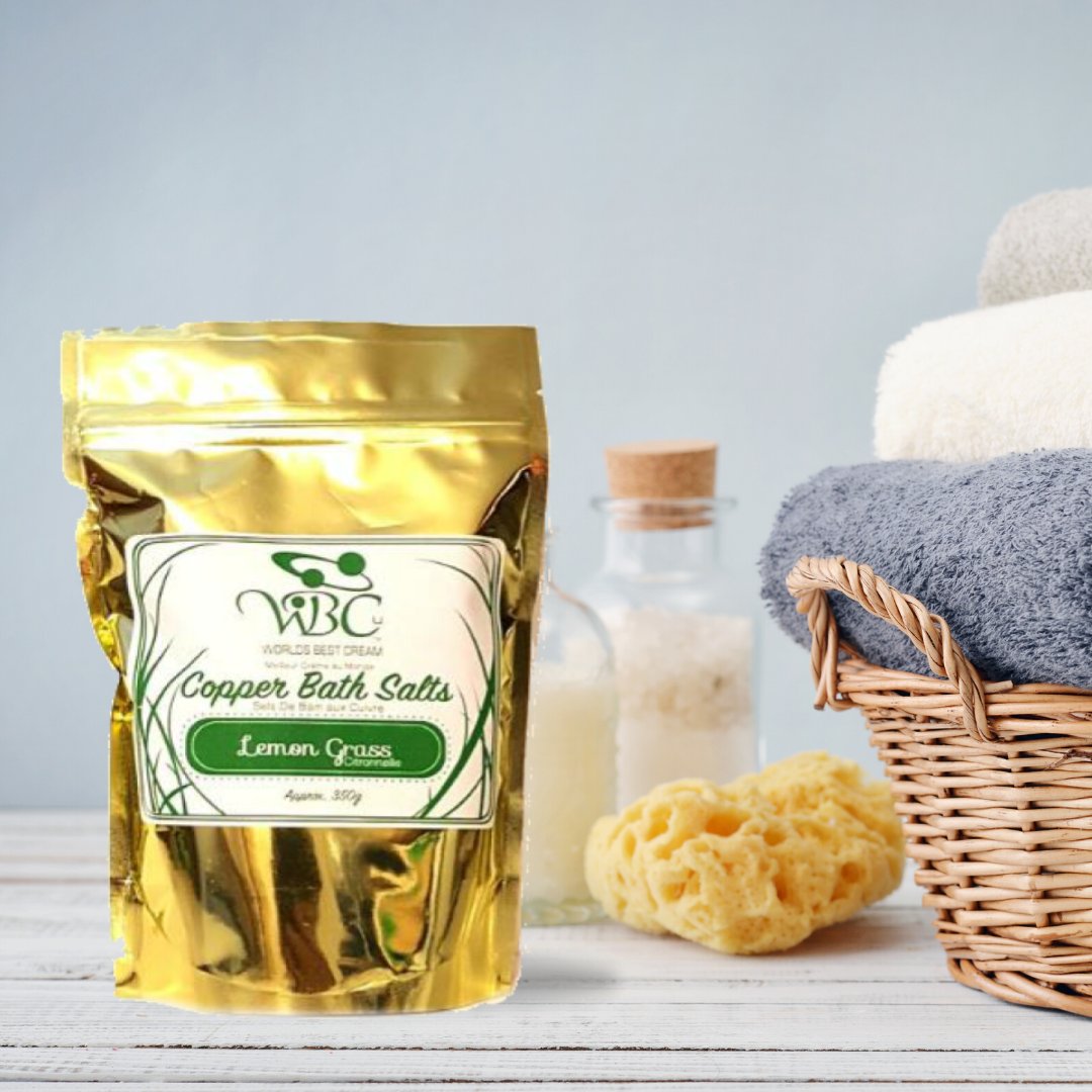 WorldsBestCream's tweet photo. Take advantage of soaking in a tub full of bath salts containing our unique copper blended with pure essential oil. WBC Copper Bath Salts  will take you to a place of relaxation and aromatherapy with your favourite scent.

#WorldsBestCream #WBCTerminator https://t.co/0HV537gkVn