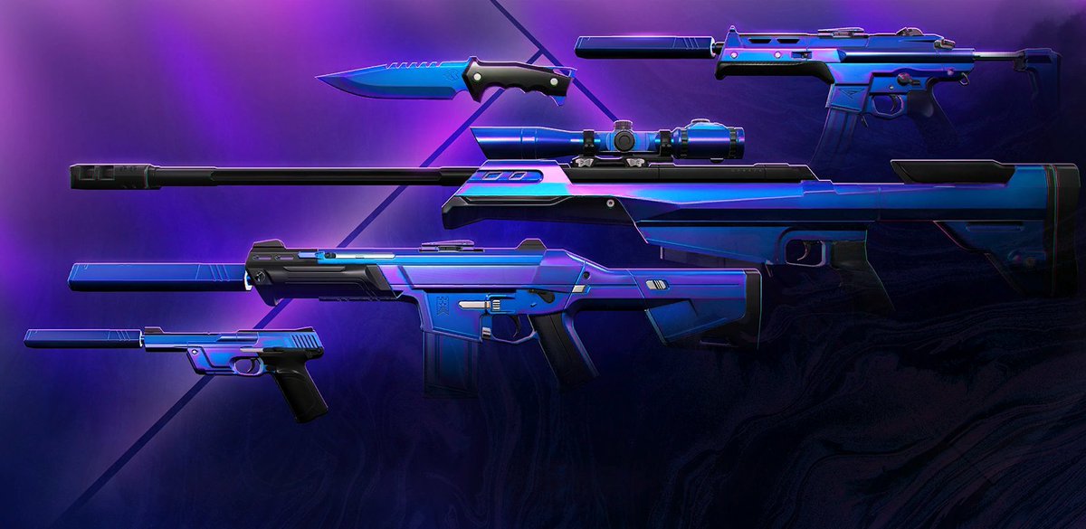 Valorant_Leaks_'s tweet photo. NEWS: There has been reports that the Prism Bundle is now back in the item shop, or will be back tomorrow. #VALORANT https://t.co/HJ5XWwAFiP
