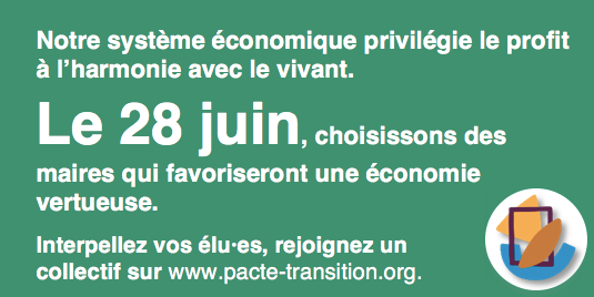 💰 [ ECONOMIE ] Les monnaies locales et citoyennes permettent d'effectuer des achats rémunérateurs pour nos boucles d'économie locale. #Votonspourlatransition #Municipales2020