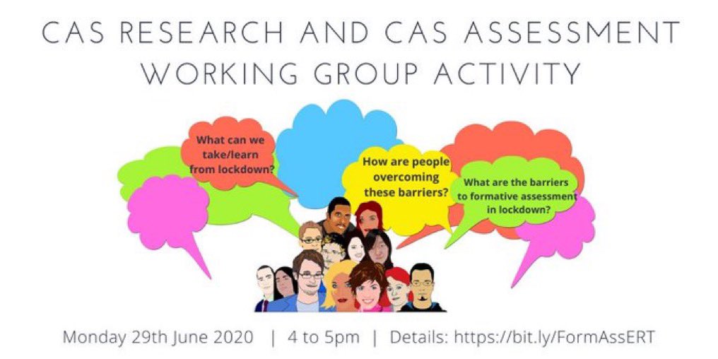 NALooker's tweet photo. Join the @CompAtSch assessment working group on Mon 29th June 4pm - 5pm for a collaborative zoom session covering formative assessment in lockdown. It would be great to hear what approaches people are using and share best practice #CASVirtual20 Details: https://t.co/jeS2NNWfxH https://t.co/rAm2MB9BXc