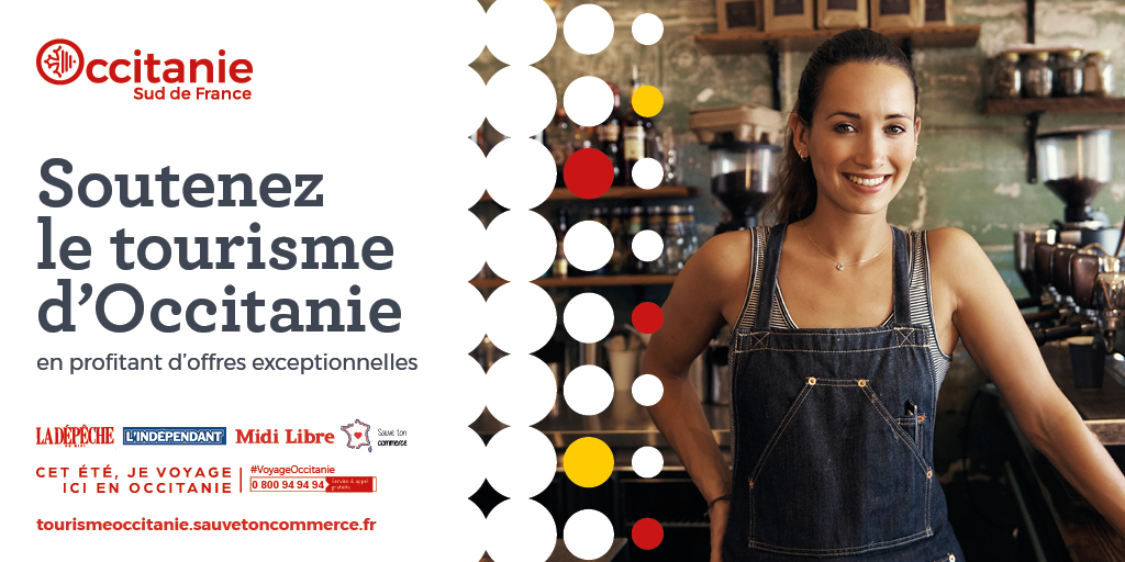 🏖️🚴‍♂️Cet été, profitez d'offres exceptionnelles et soutenez le tourisme en #Occitanie. ✅ Réservez votre prochaine escapade sur ➡️ tourismeoccitanie.sauvetoncommerce.fr/?utm_source=Tw…