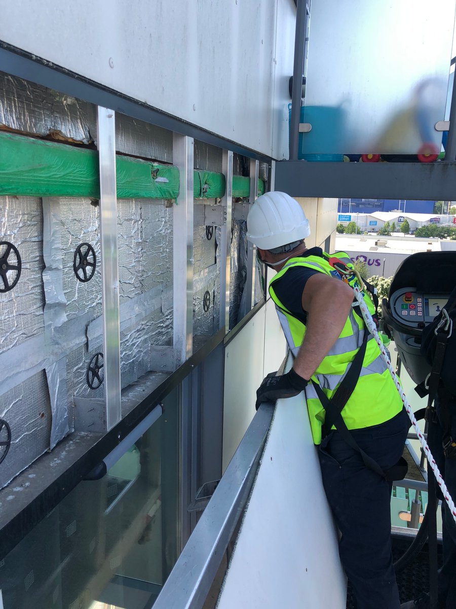 We are working with <a href="/LawtechGroup/">Lawtech Group</a> undertaking investigative works at this prominent high rise building in Southampton as part of the planned replacement of the external cladding #cladding #remediation