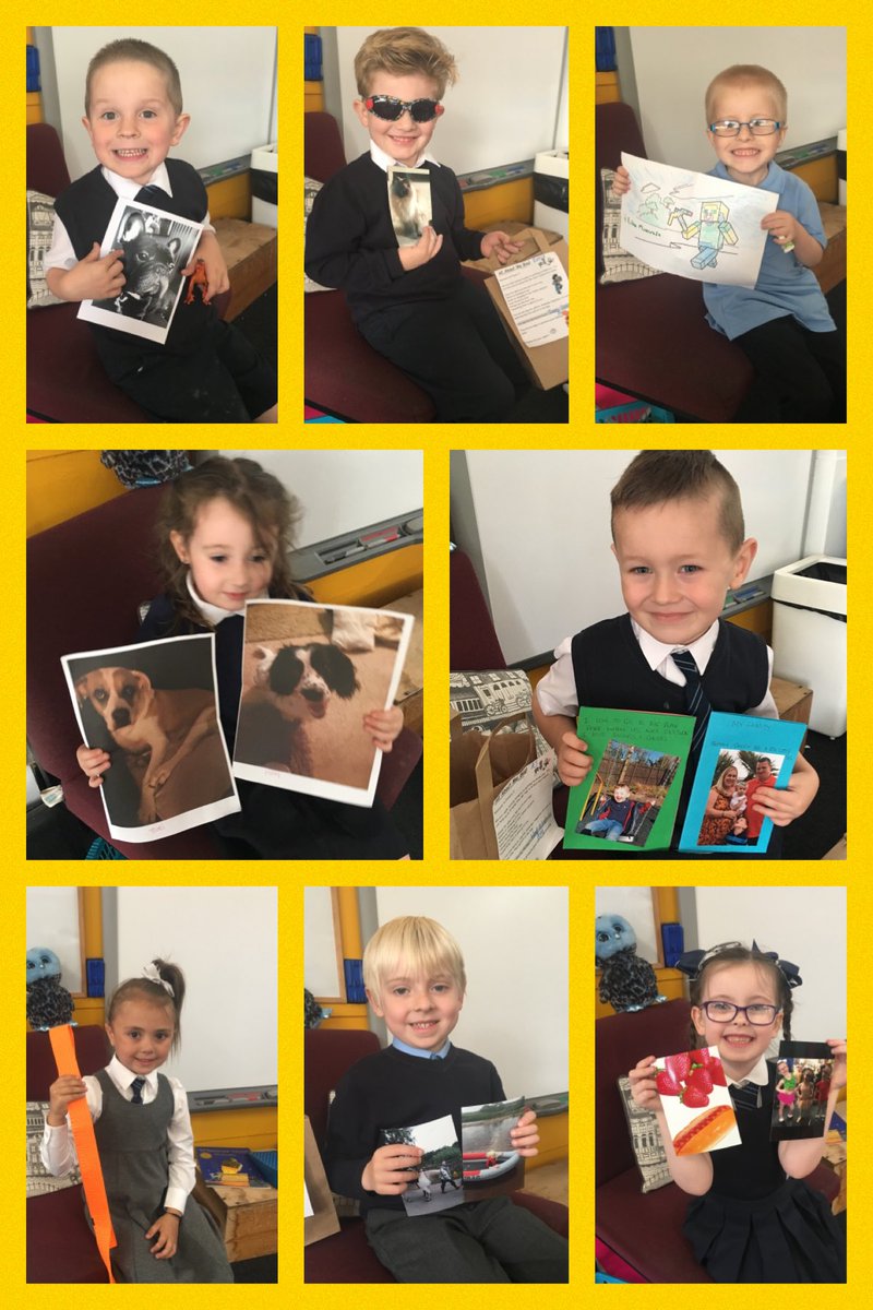 MrsKLamb1's tweet photo. 🌟 Blast from the Past 🌟 Sharing our All About Me bags in front of the class during the first few weeks of P1 in August! 🥰 https://t.co/rswcKCGyZ4
