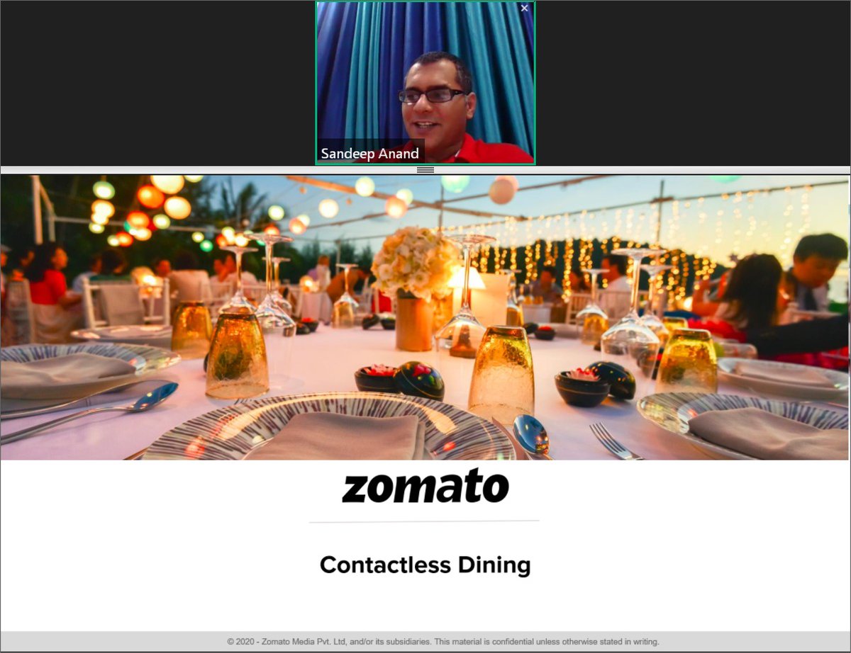ExpComputer's tweet image. #TechSenate | #Zomato has figured out that if security concerns are addressed well, dining out industry can revive itself: Sandeep Anand, #CMO - Food Delivery @ZomatoIN at the #DigitalTechnologySenate - #Retail, #ECommerce &amp;amp; #QSR Track #TechnologySenate @VishwasDass @SandhyaMichu