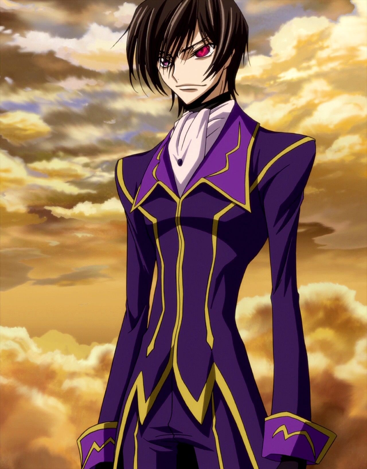 Silver P I Love Lelouch One Of My Favorite Characters Of All Time But Man The Male Character Designs In Code Geass Are Hilarious Lelouch Is Dying Of Hunger Look