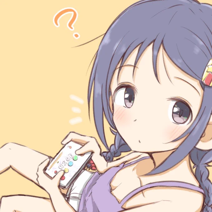 落書き紗南ちゃん/じーーーーっ 