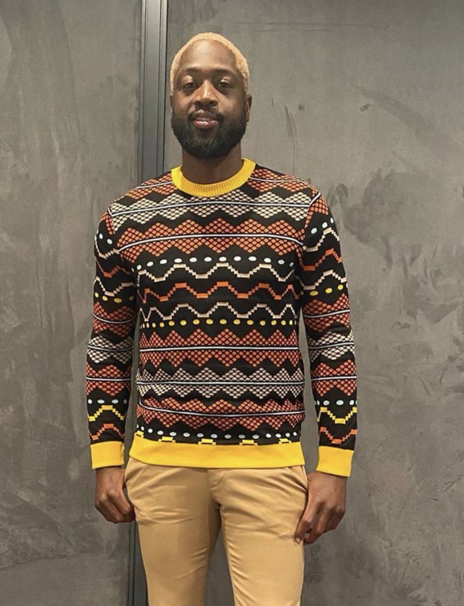 The talented NBA All Star <a href="/DwyaneWade/">DWade</a> wearing the #MAXHOSA x #MeloMade during his robust talk on inclusion and diversity with NBA commissioner Adam Silver. 

The crewneck is available in Miami at the: Shop in Pop Up Shop, or online at: theshopinpopupshop.com/mmm-l-s-crewne…