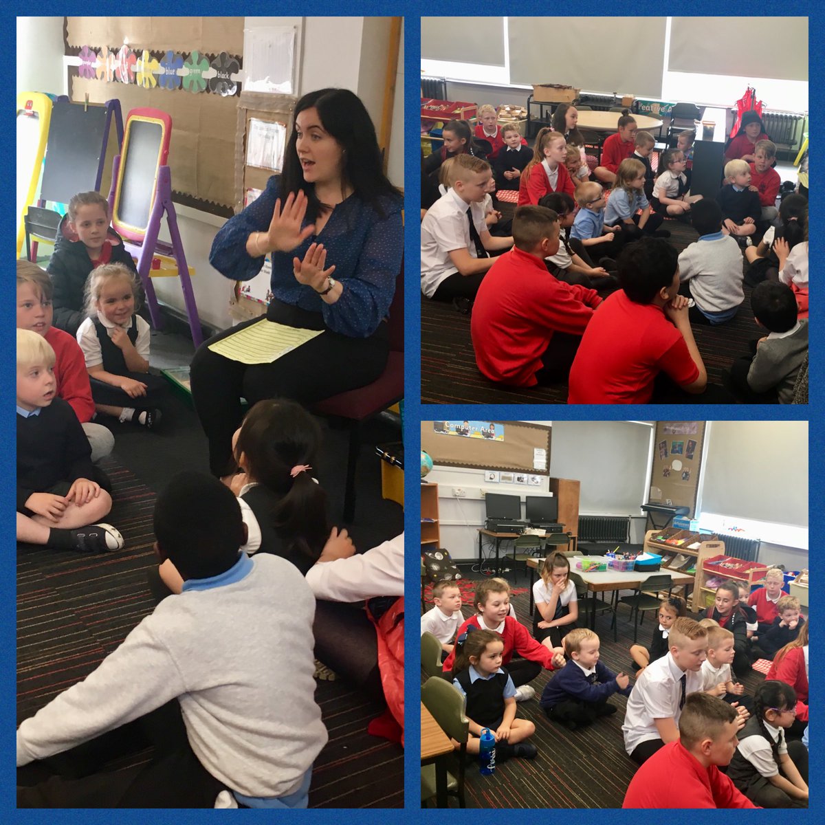 MrsKLamb1's tweet photo. 🌟 Blast from the Past 🌟 Getting to know our lovely P7 buddies on a Friday and feeling relaxed doing some Story Massage 💆🏻‍♀️ @MccloreyMr @howat_15 https://t.co/GgERFsrxyP